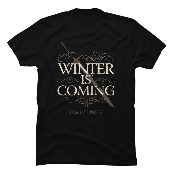 game of thrones winter is coming shirt